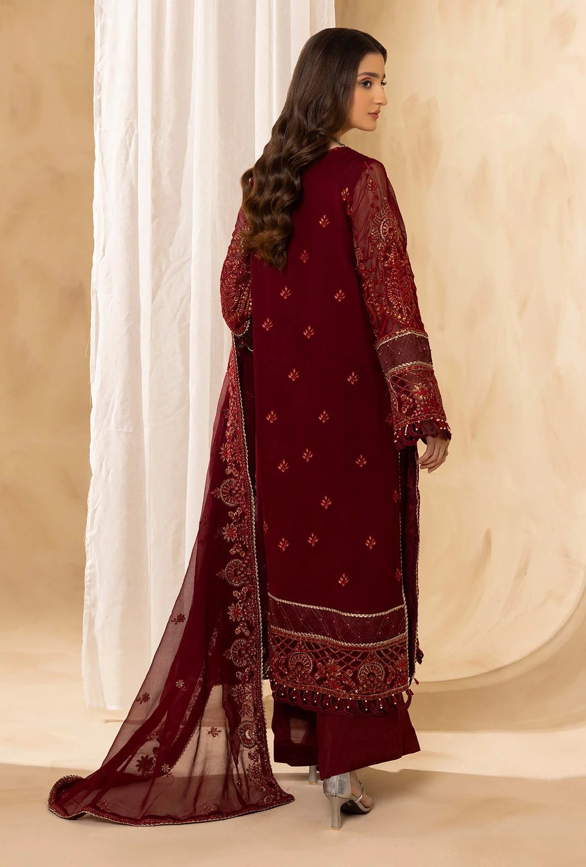Adan's Libas Chiffon Collection 2024 | D-6206 - Image 2