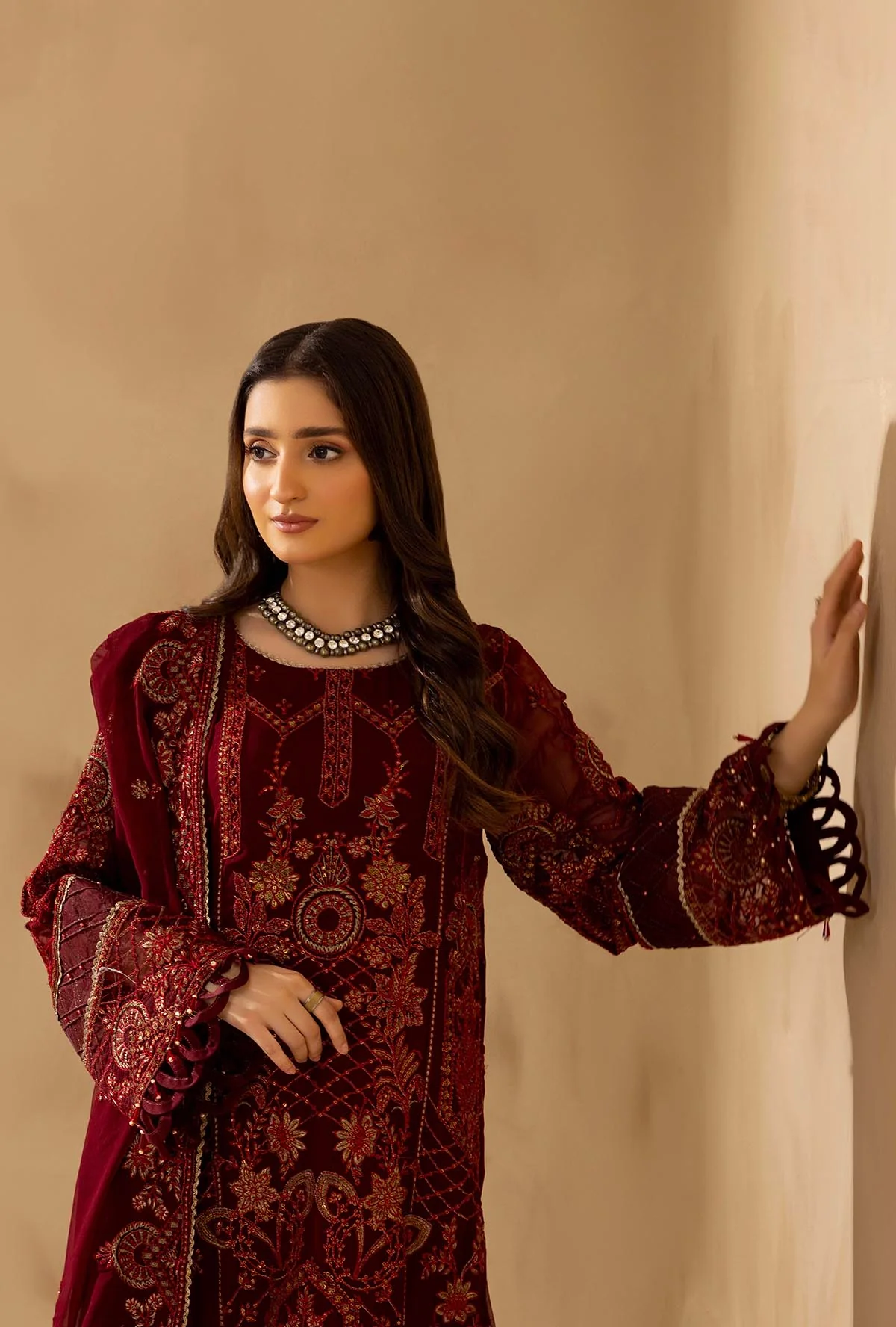 Adan's Libas Chiffon Collection 2024 | D-6206 - Image 4