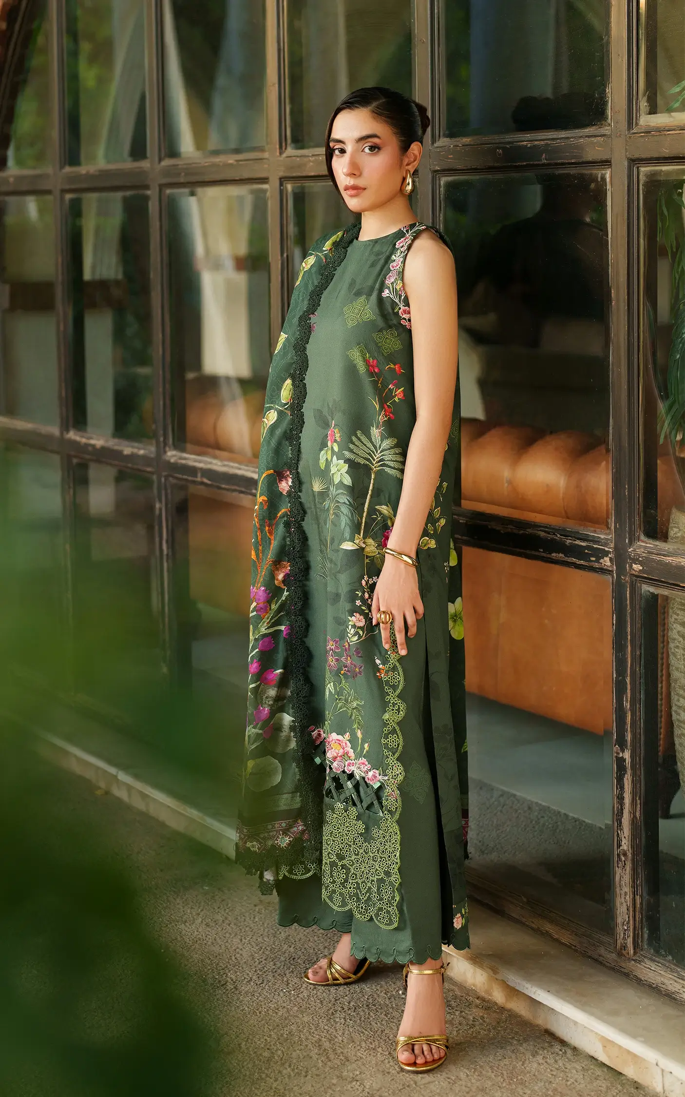 Asifa Nabeel Meraki Winter'25 || Jade Dusk - Image 2