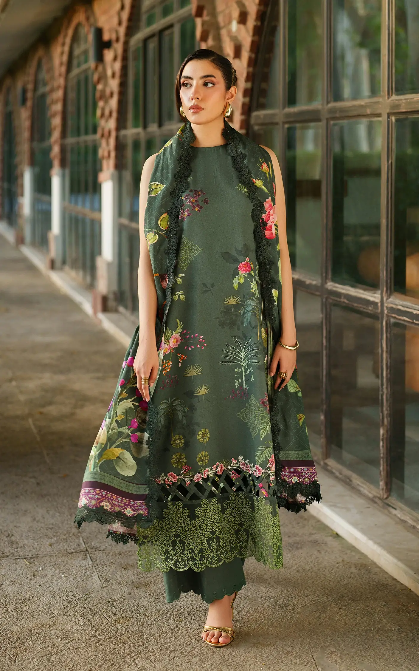 Asifa Nabeel Meraki Winter'25 || Jade Dusk - Image 3