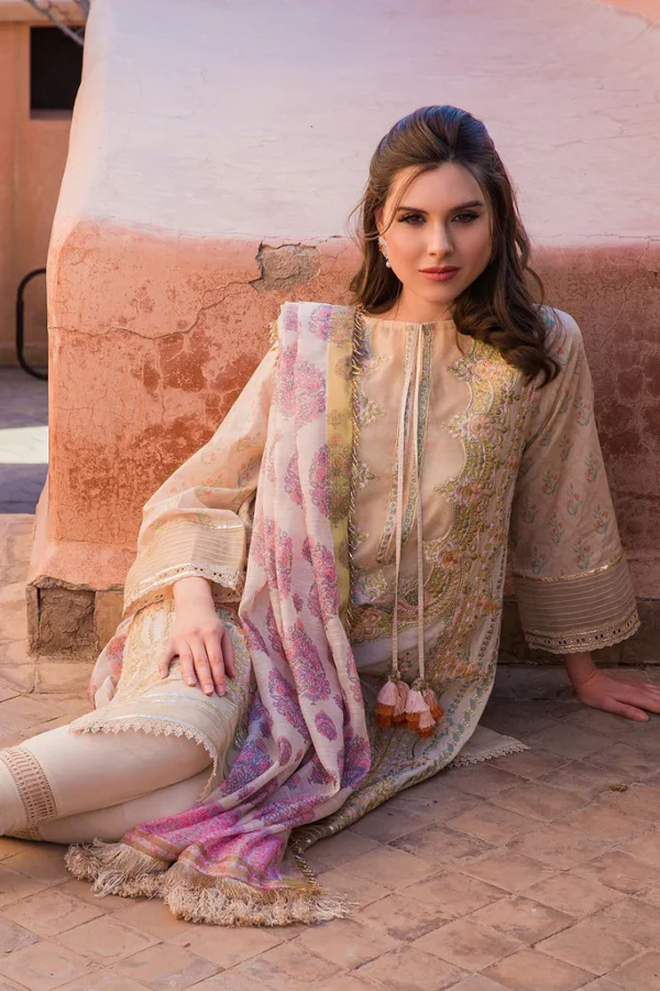Alternative view of Sobia Nazir Design 2B Luxury Lawn 2020 Unstitched
