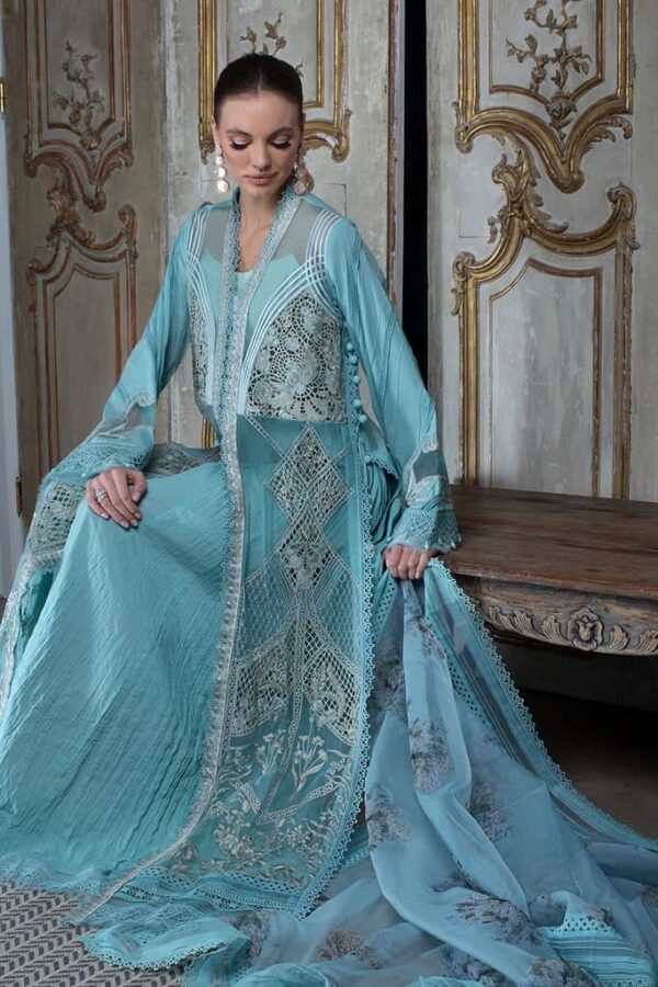Alternative view of Sobia Nazir Luxury Lawn 2024 | L24-10A