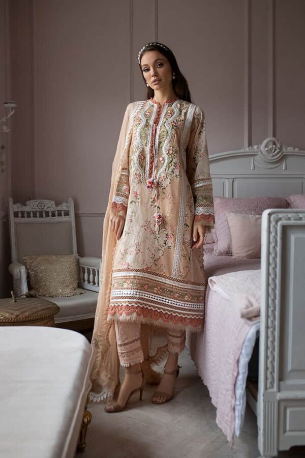 Alternative view of Sobia Nazir Luxury Lawn 2024 | L24-14B
