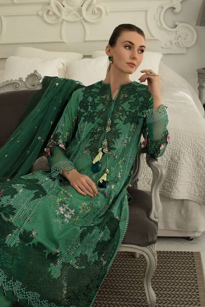 Sobia Nazir Luxury Lawn 2024 | L24-15B - Image 2