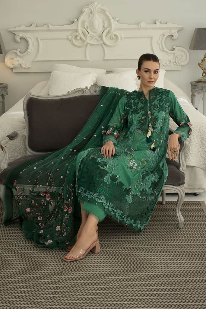 Sobia Nazir Luxury Lawn 2024 | L24-15B - Image 7