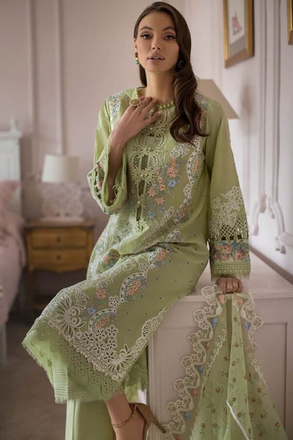 Alternative view of Sobia Nazir Luxury Lawn 2024 | L24-4A