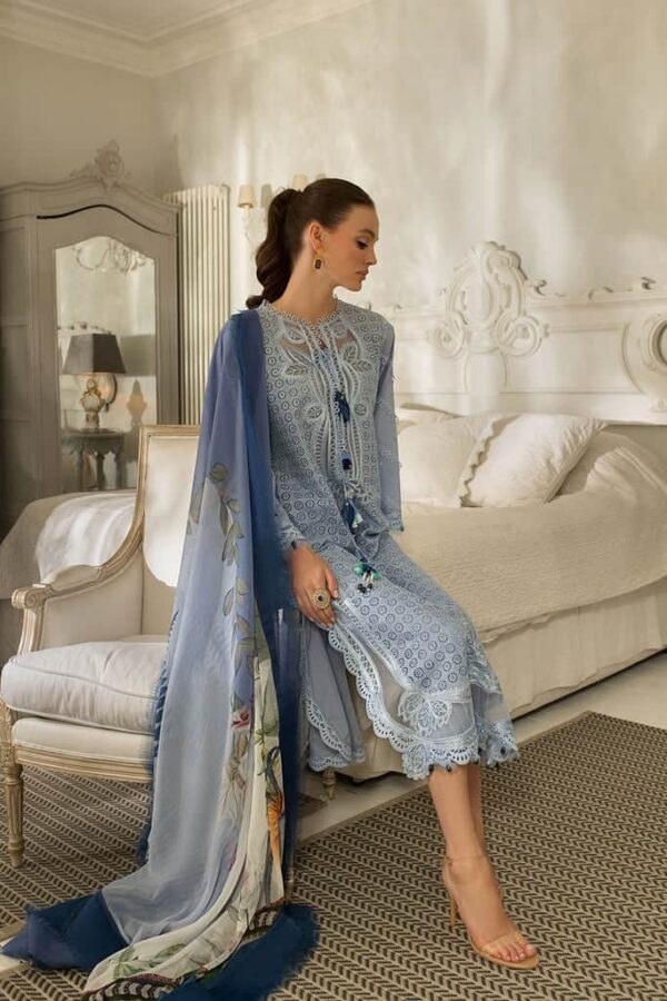 Alternative view of Sobia Nazir Luxury Lawn 2024 | L24-5A (SS-5361)