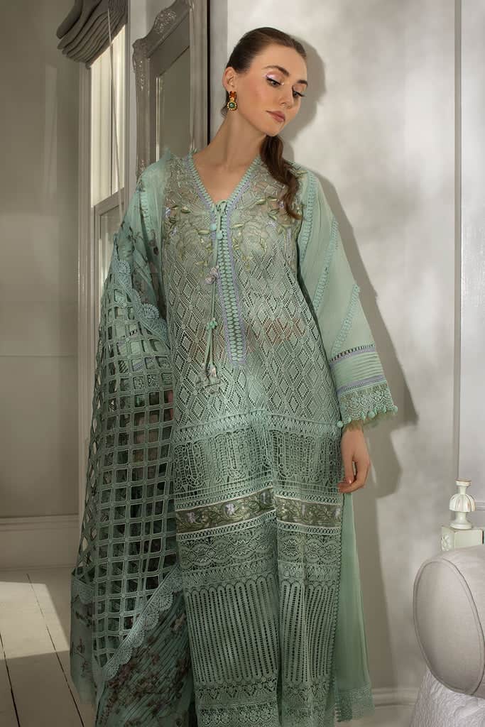 Sobia Nazir Luxury Lawn 2024 | L24-6B - Image 3