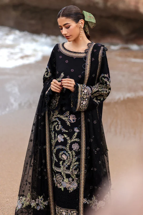 Alternative view of Mohsin Naveed Ranjha Festive Lawn 2024 | SURMAI