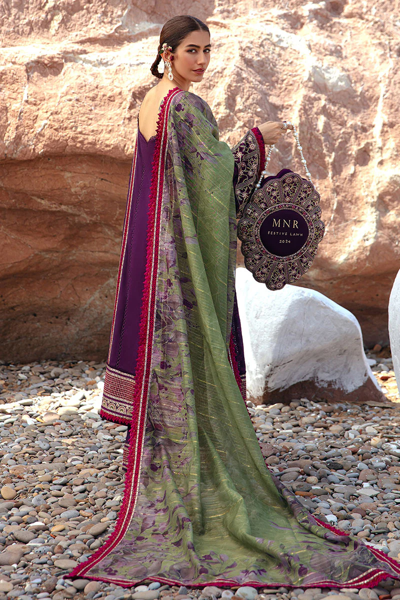Mohsin Naveed Ranjha Festive Lawn 2024 | GUL-E-LALA - Image 3