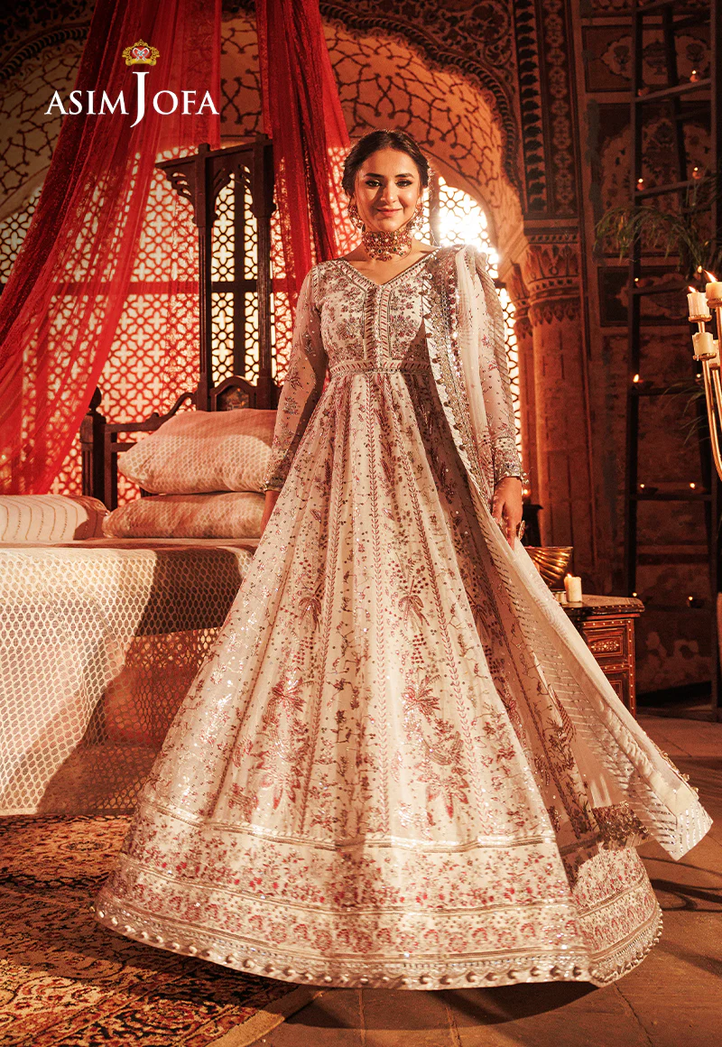 Chikankari Eid '24 by Asim Jofa | AJCE-04 - Image 3