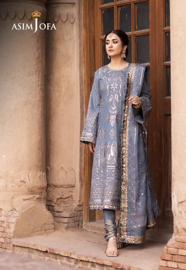 Chikankari Eid '24 by Asim Jofa | AJCE-12 (Copy)