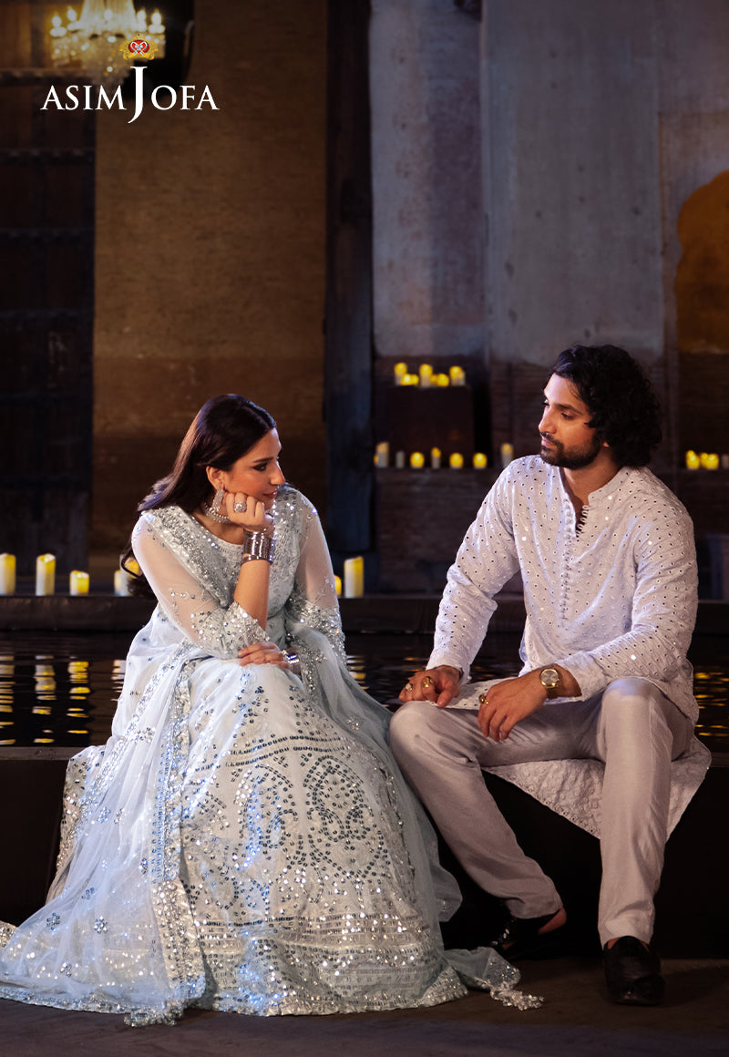 Vasl Luxury Collection by Asim Jofa | AJYV-03-UNS - Image 6
