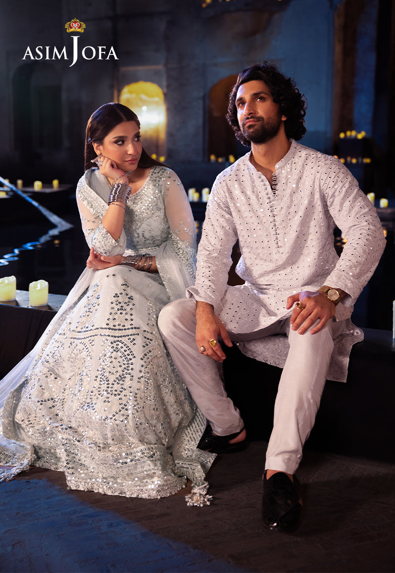 Vasl Luxury Collection by Asim Jofa | AJYV-03-UNS - Image 5
