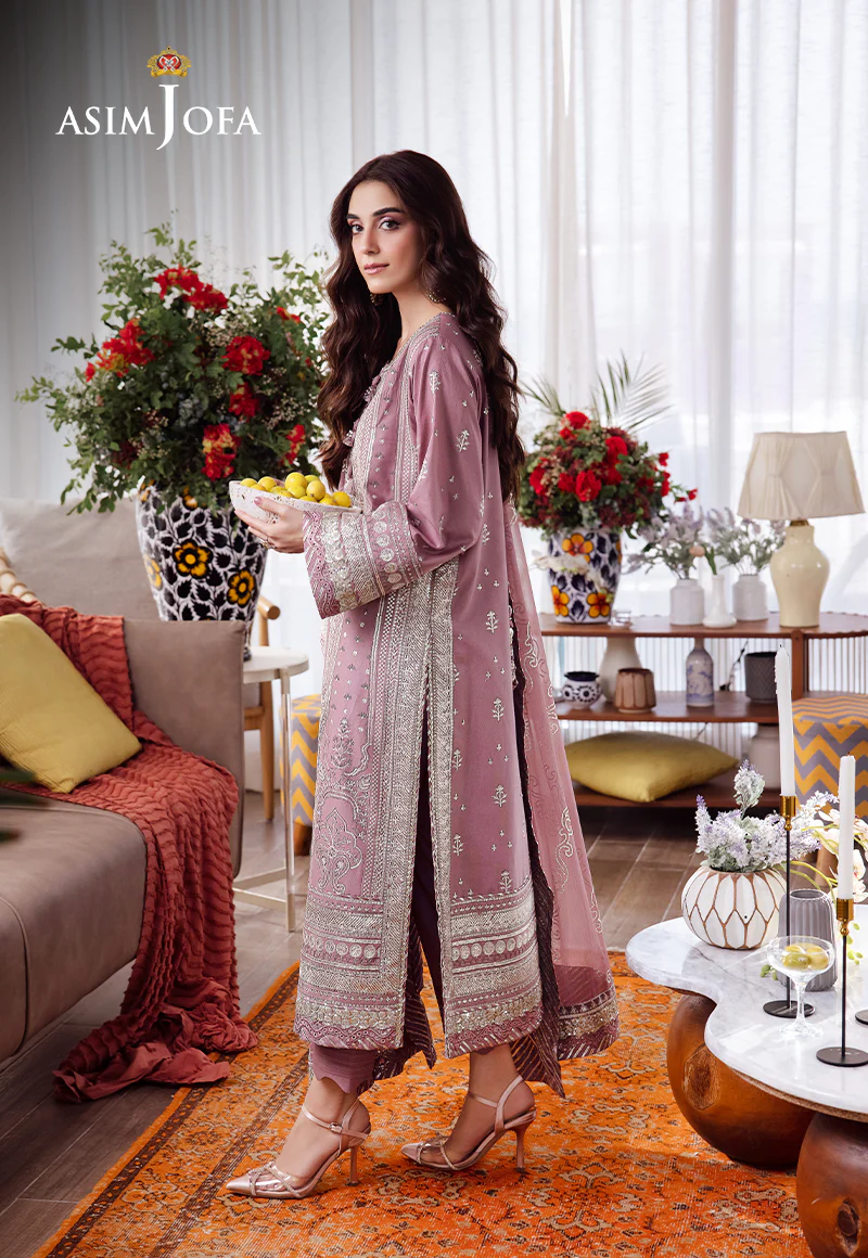 Uraan Lawn by Asim Jofa | AJUR-02 - Image 2