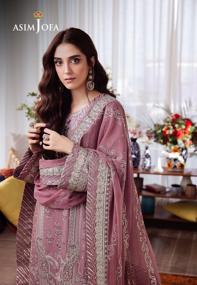 Uraan Lawn by Asim Jofa | AJUR-02 - Image 4