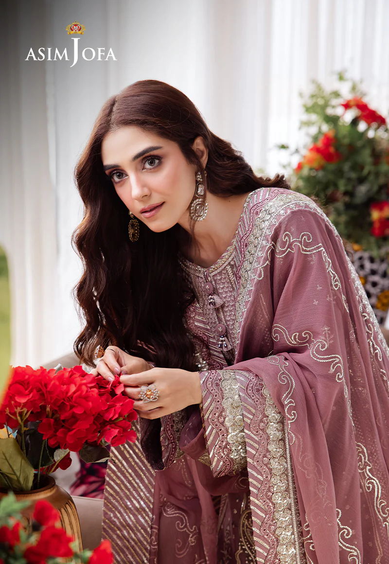 Uraan Lawn by Asim Jofa | AJUR-02 - Image 5