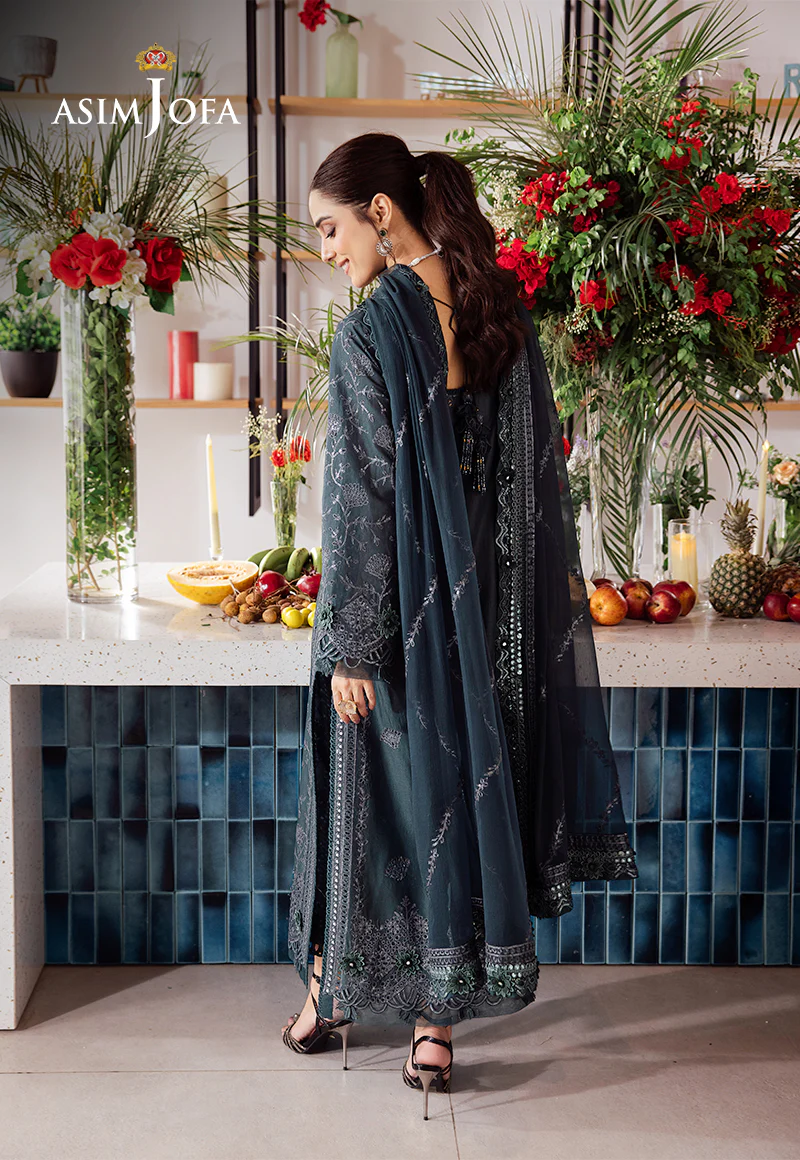 Uraan Lawn by Asim Jofa | AJUR-01 - Image 2
