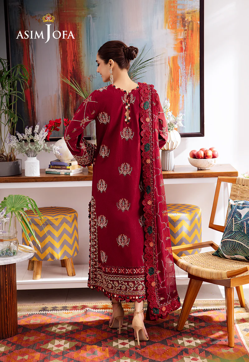 Uraan Lawn by Asim Jofa | AJUR-04 - Image 2