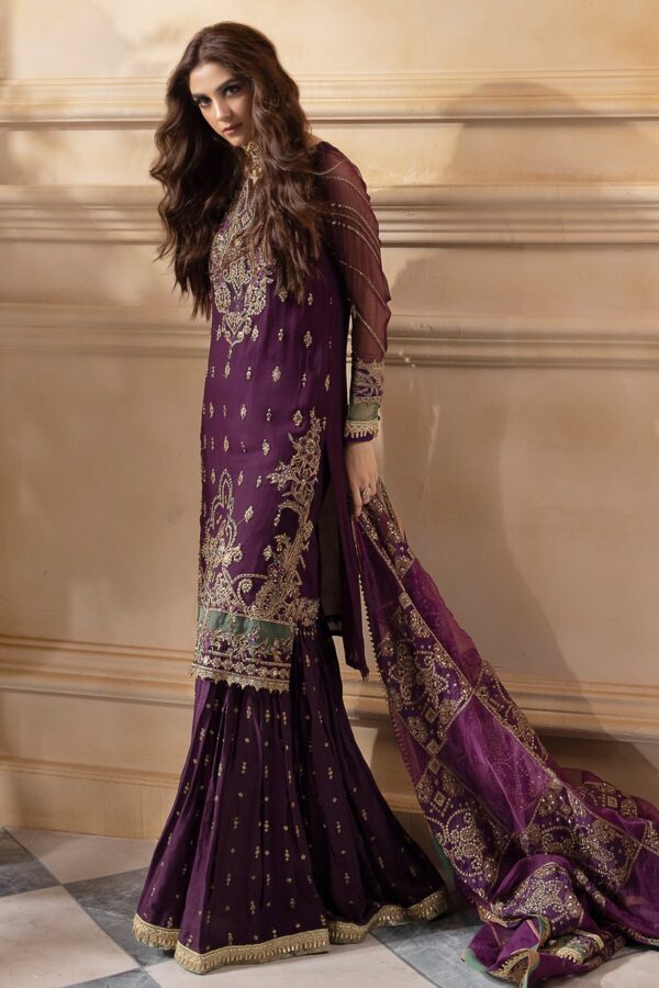 Alternative view of Charizma Dastaan-e-Jashan Luxury Chiffon  | DJW4-03