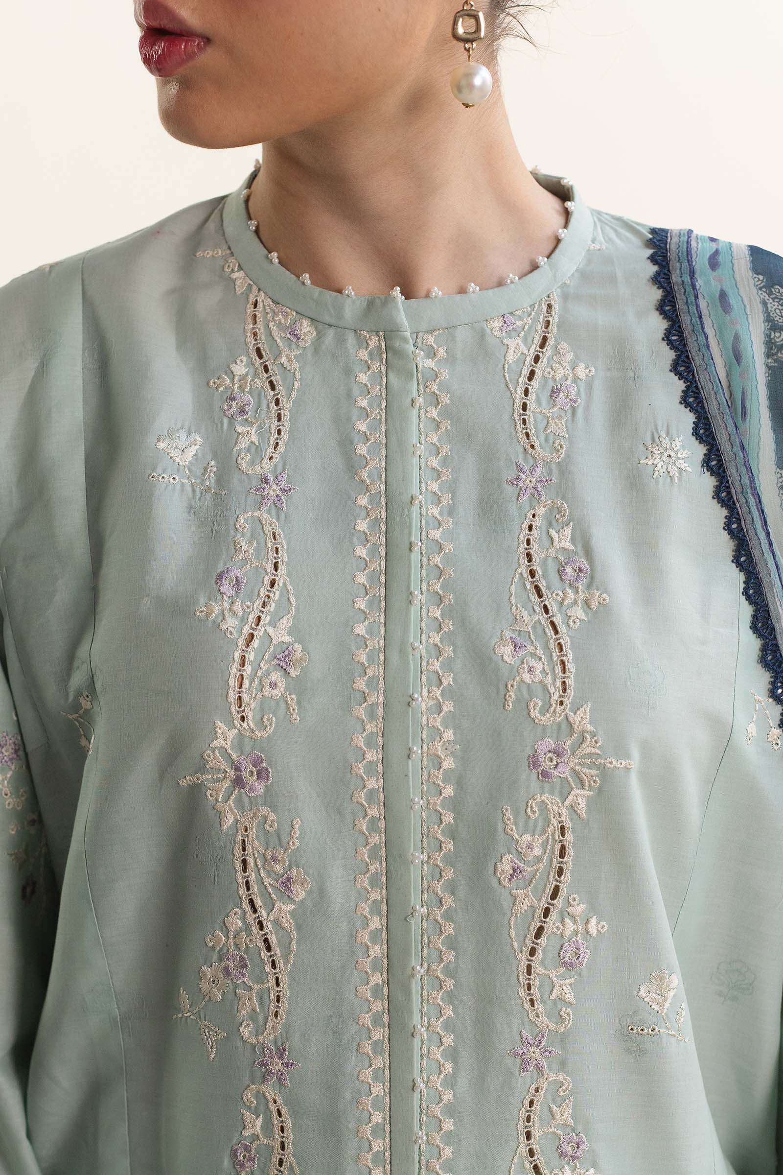 Coco by Zara Shahjahan Lawn Volume 2 2024 | 8A - Image 4