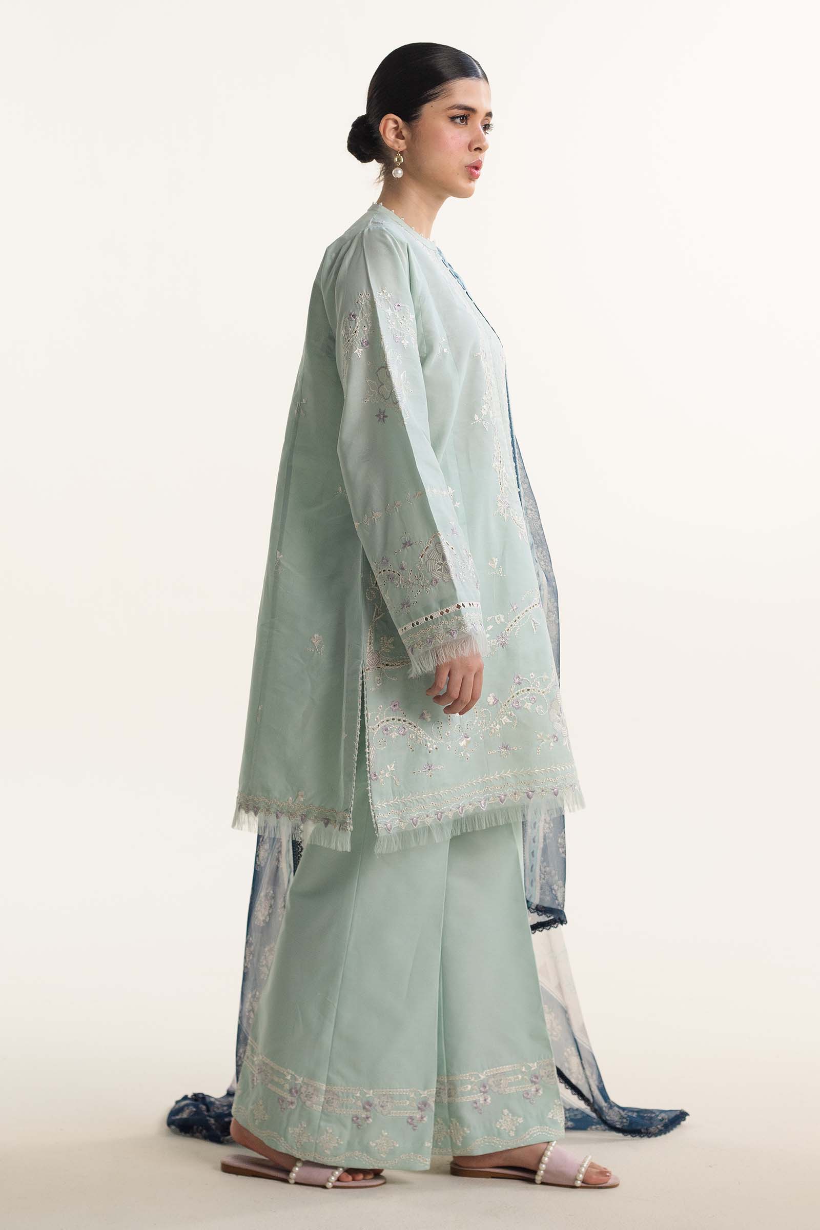 Coco by Zara Shahjahan Lawn Volume 2 2024 | 8A - Image 3