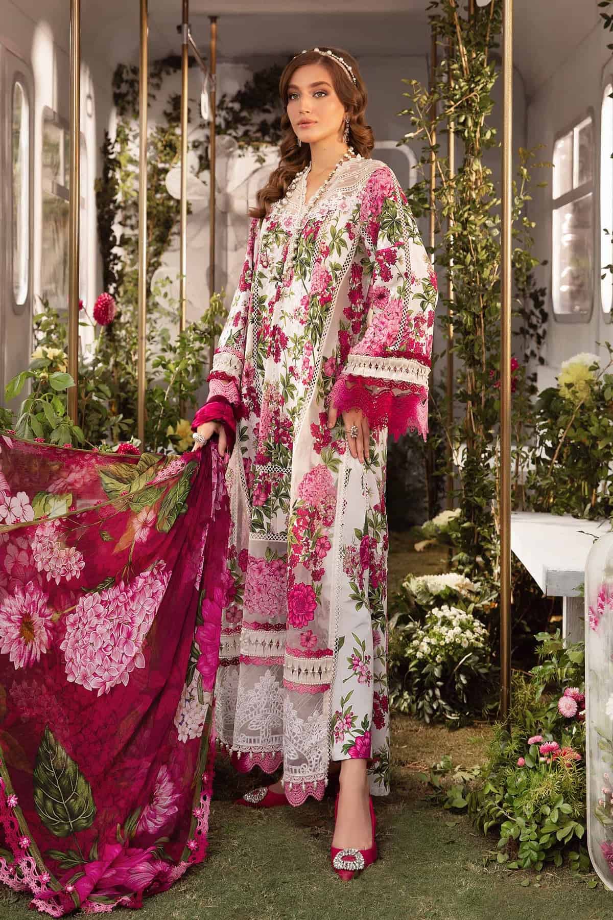 MARIA B M.Prints | Spring Summer Lawn 2024 | 2A