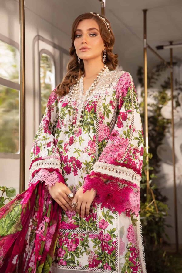 Alternative view of MARIA B M.Prints | Spring Summer Lawn 2024 | 2A