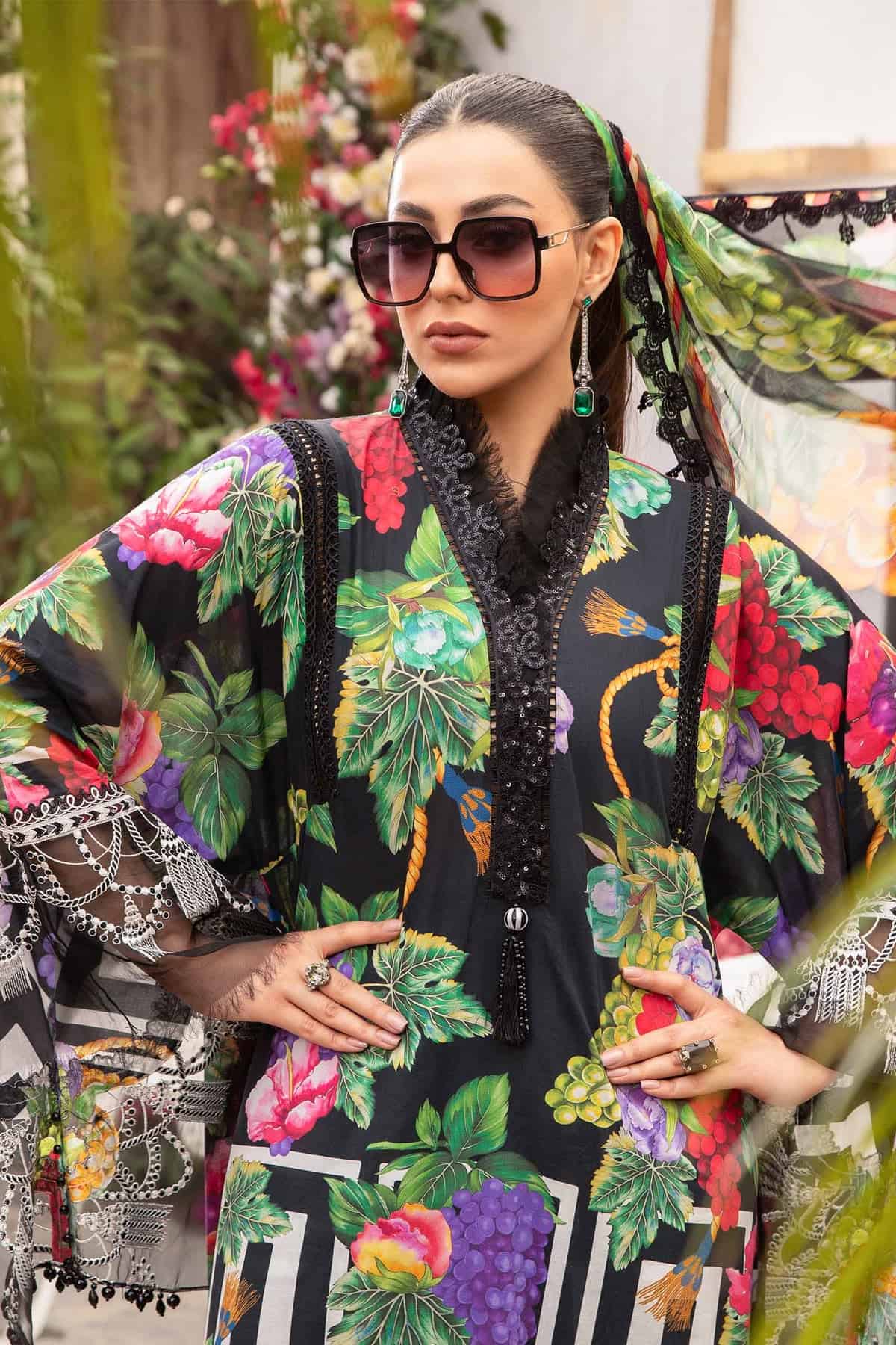 MARIA B M.Prints | Spring Summer Lawn 2024 | 8B - Image 2