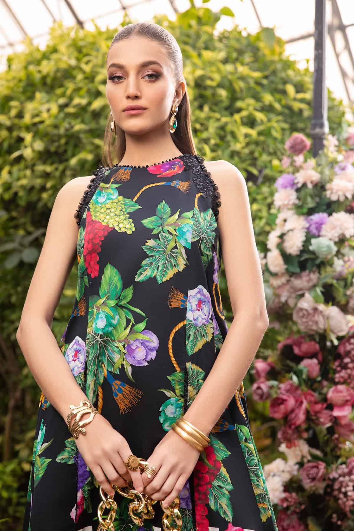 MARIA B M.Prints | Spring Summer Lawn 2024 | 8B - Image 3