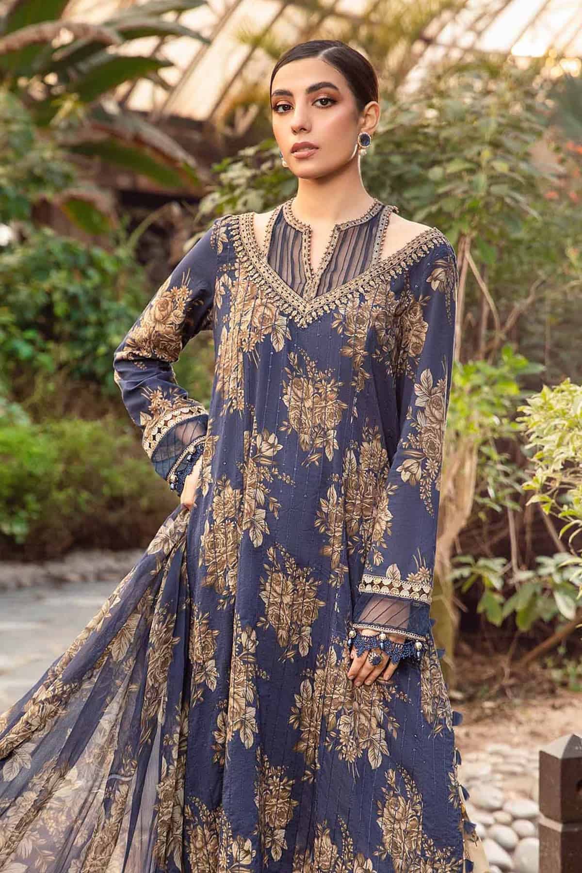 MARIA B M.Prints | Spring Summer Lawn 2024 | 10B - Image 4
