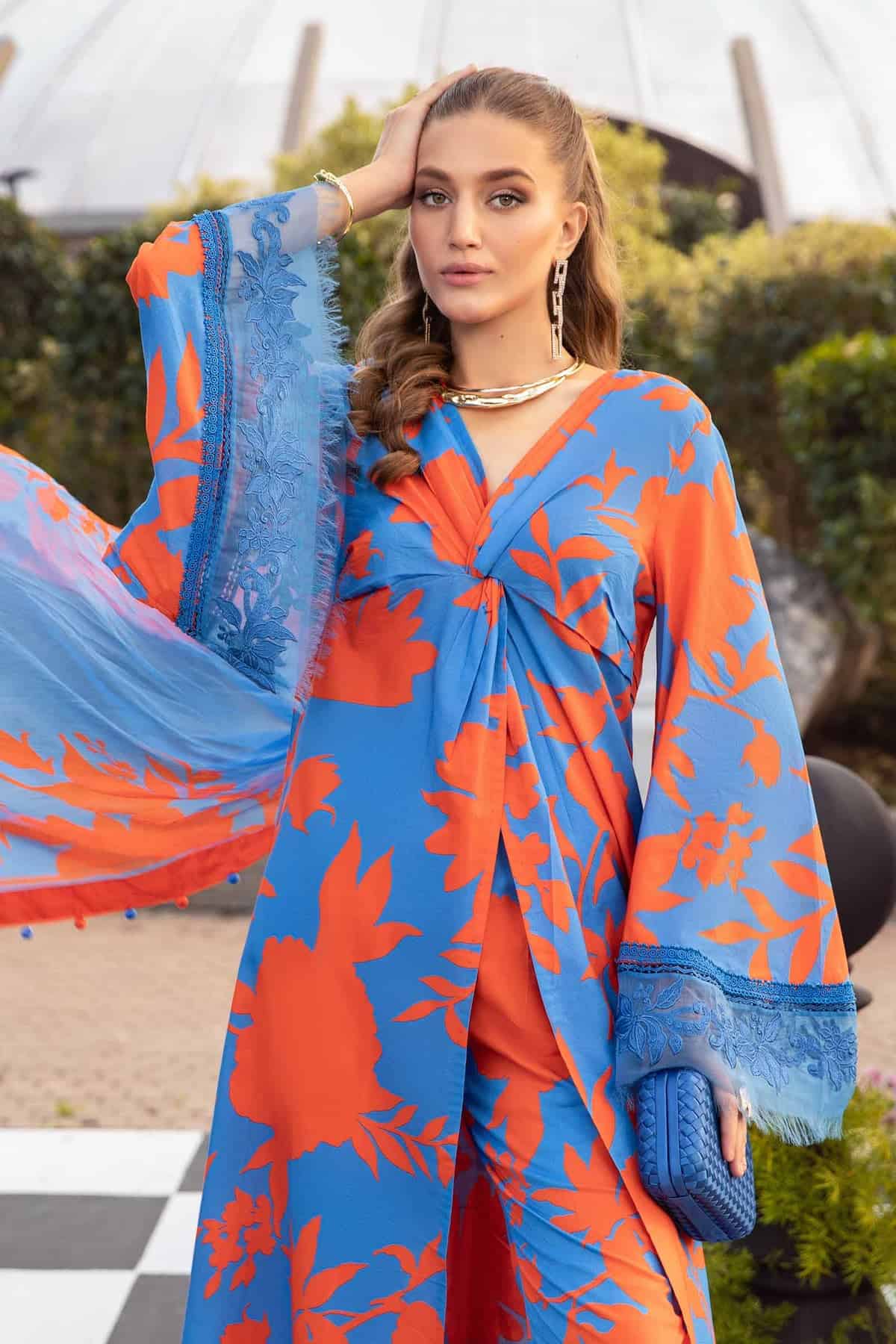 MARIA B M.Prints | Spring Summer Lawn 2024 | 11B - Image 2