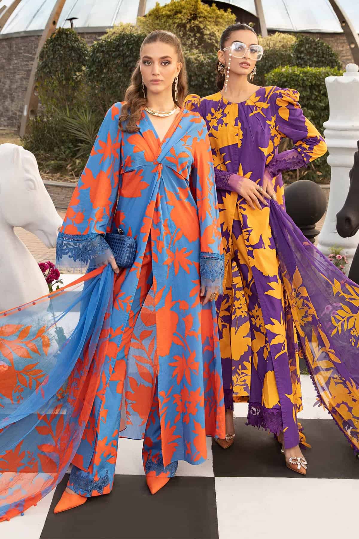 MARIA B M.Prints | Spring Summer Lawn 2024 | 11B - Image 5