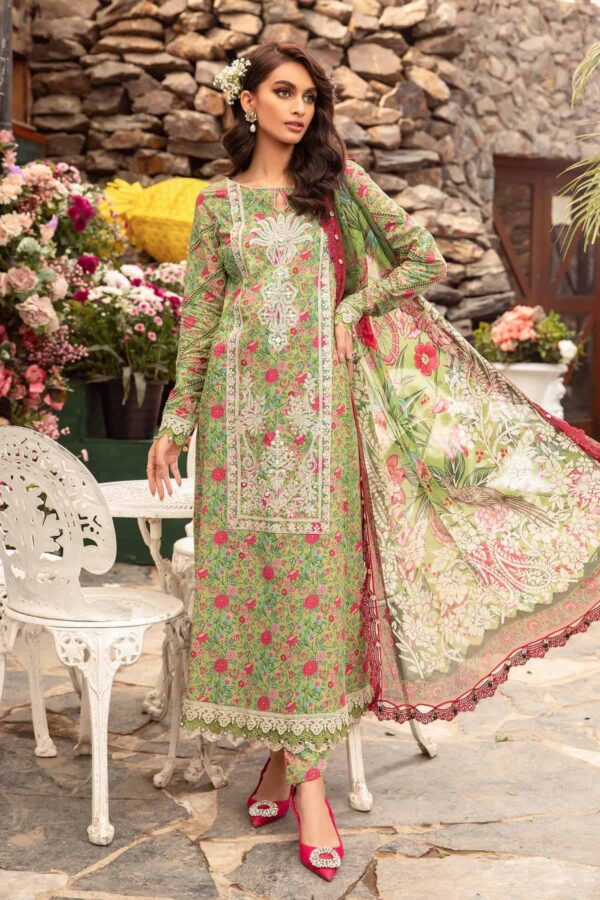 MARIA B M.Prints | Spring Summer Lawn 2024 | 13B (GZ-208)