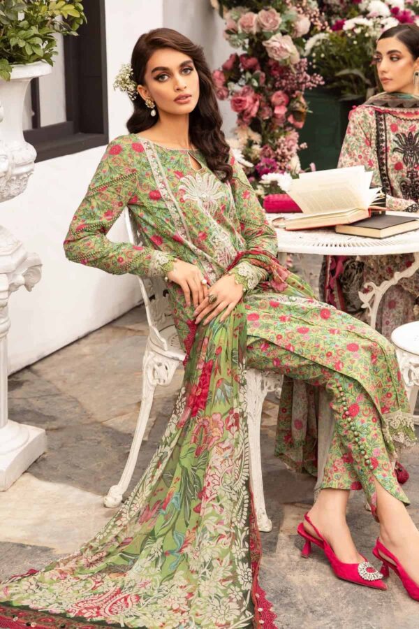 Alternative view of MARIA B M.Prints | Spring Summer Lawn 2024 | 13B (GZ-208)
