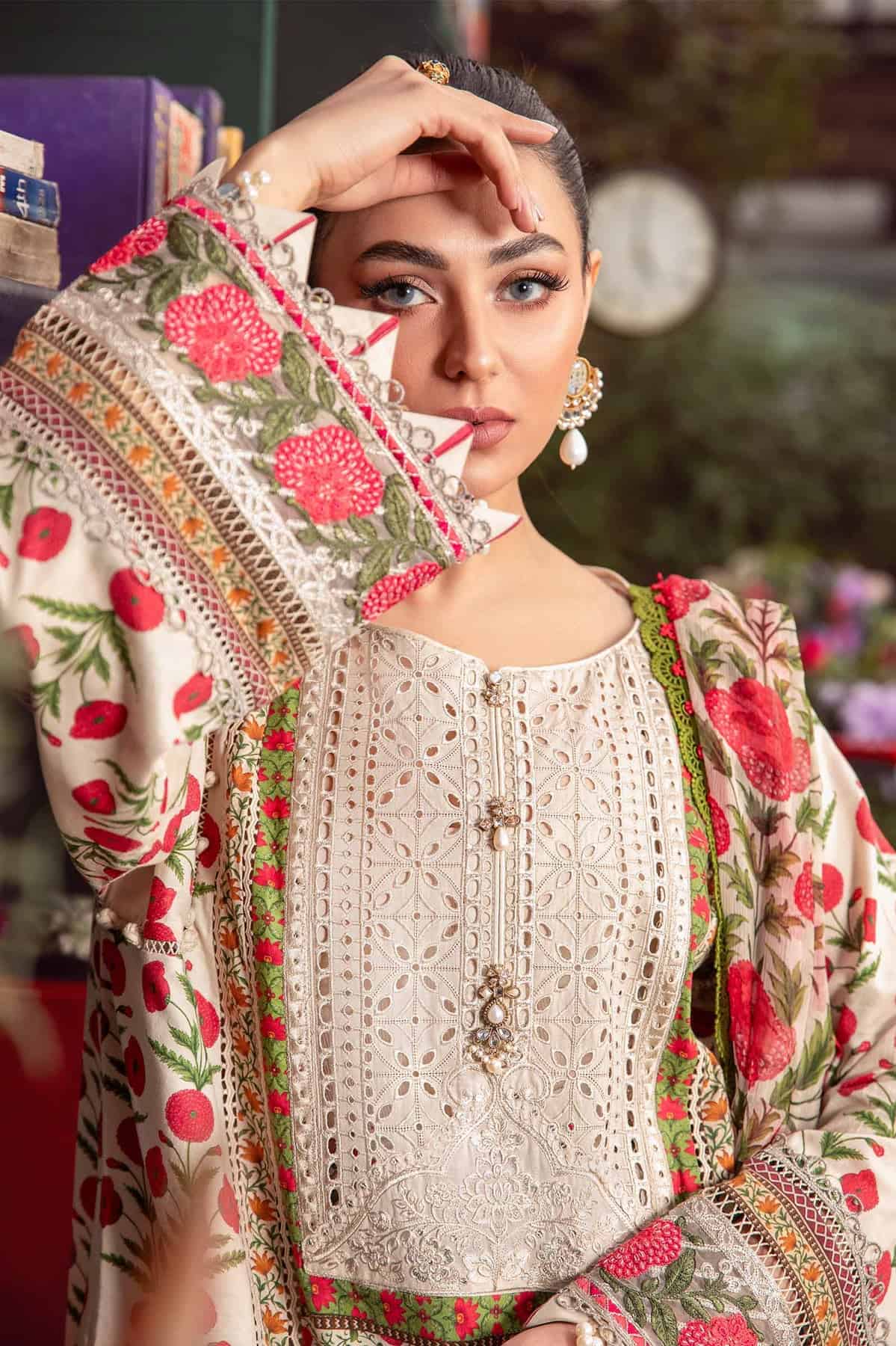 MARIA B M.Prints | Spring Summer Lawn 2024 | 14A - Image 3