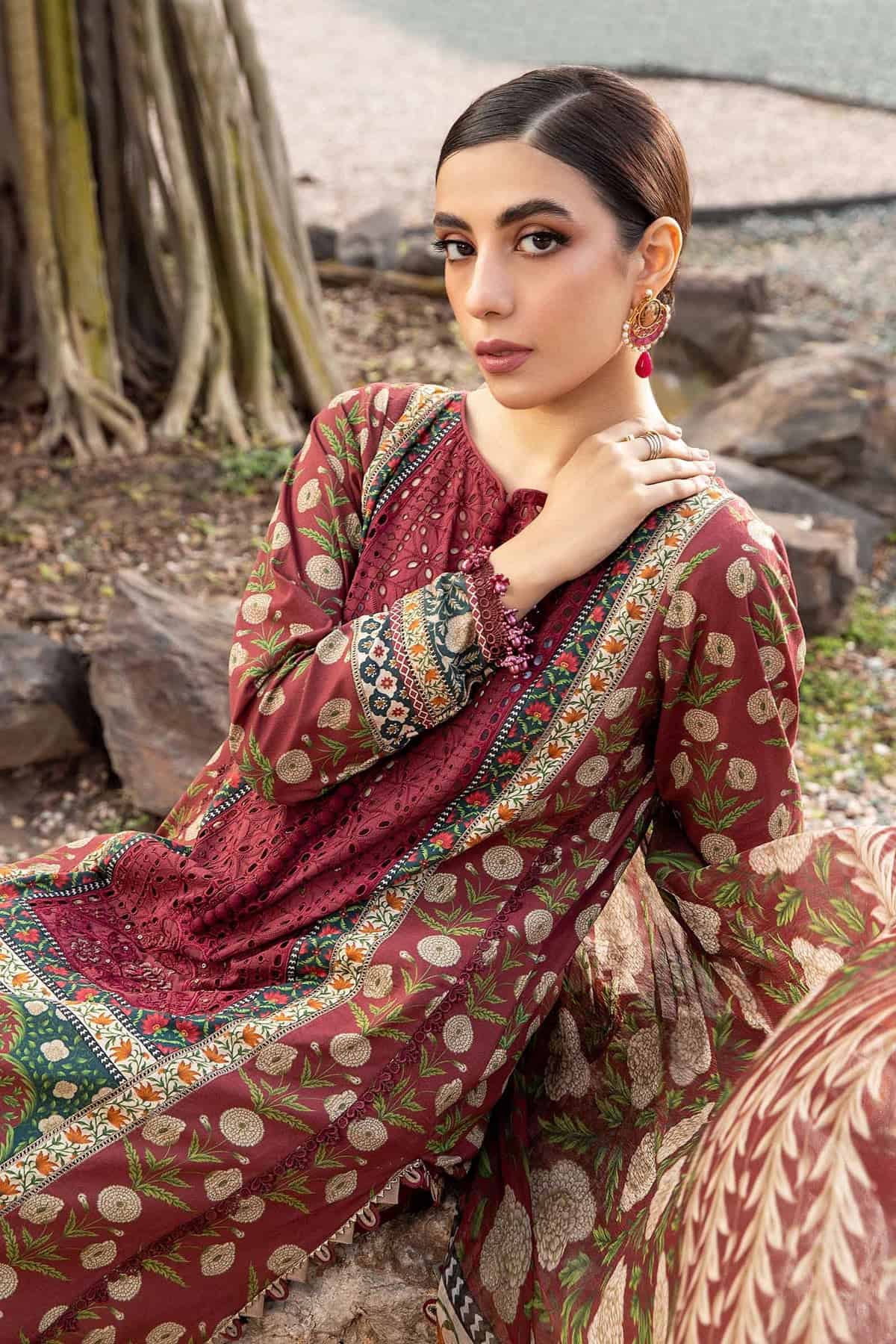 MARIA B M.Prints | Spring Summer Lawn 2024 | 14B - Image 3