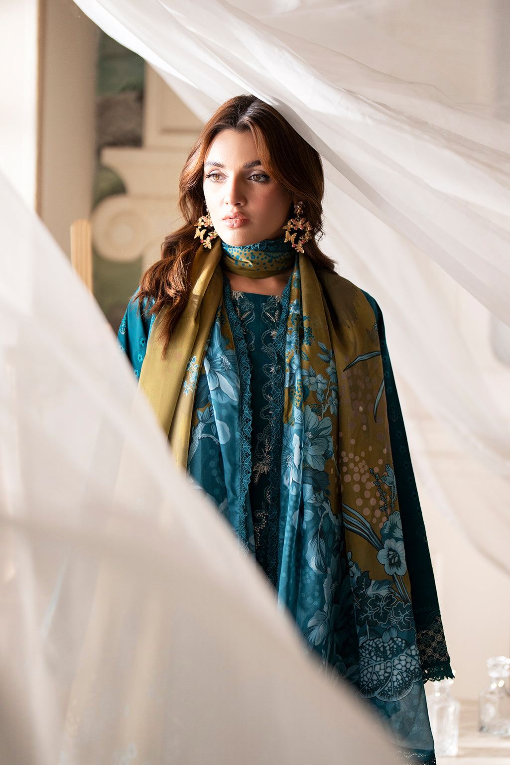 Lumiere Unstitched Festive by Saad Shaikh | D-03 - Image 5