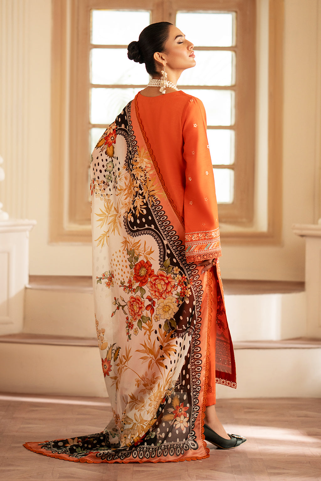 Lumiere Unstitched Festive by Saad Shaikh | D-02 - Image 2