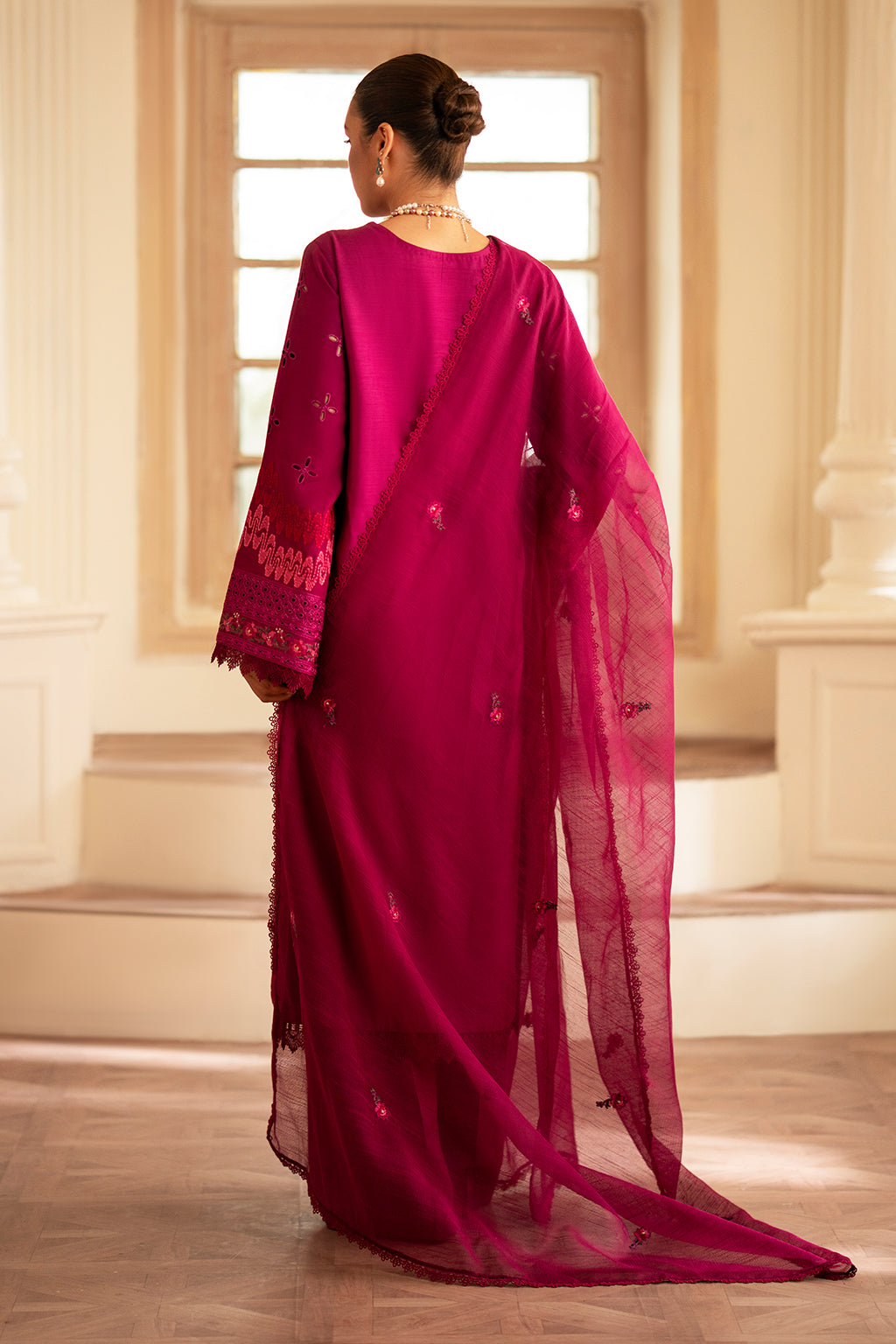 Lumiere Unstitched Festive by Saad Shaikh | D-04 (Copy) - Image 2