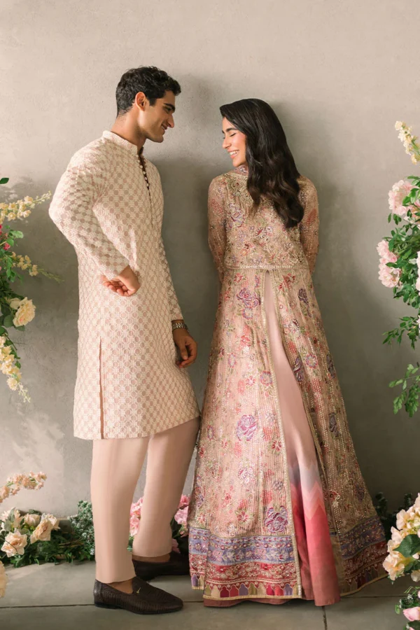 Alternative view of Mastani Evening Chiffon Collection by Mushq | Sona