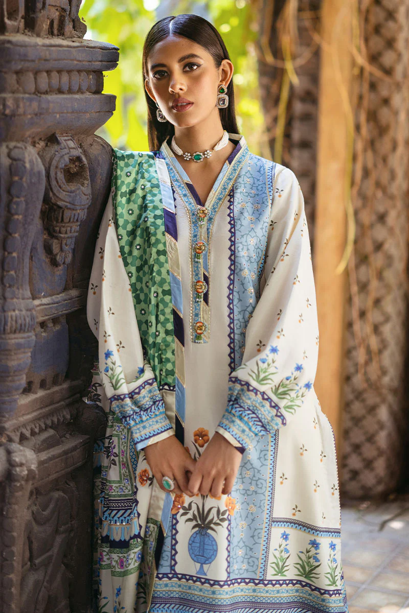 Mushq Silk Collection | Nirvana | | Azure - Image 4