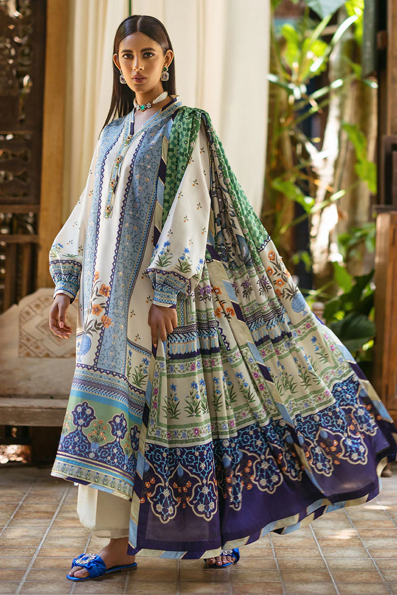 Mushq Silk Collection | Nirvana | | Azure - Image 2