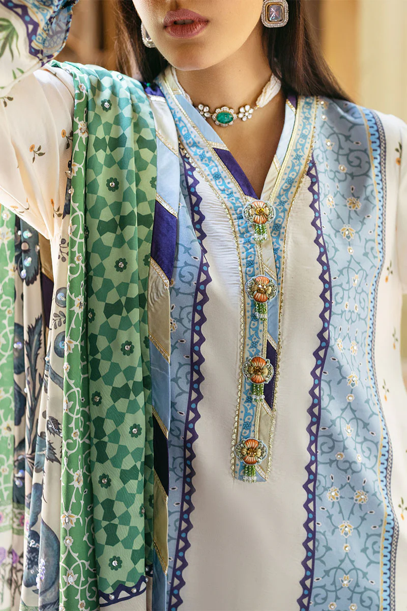 Mushq Silk Collection | Nirvana | | Azure - Image 5