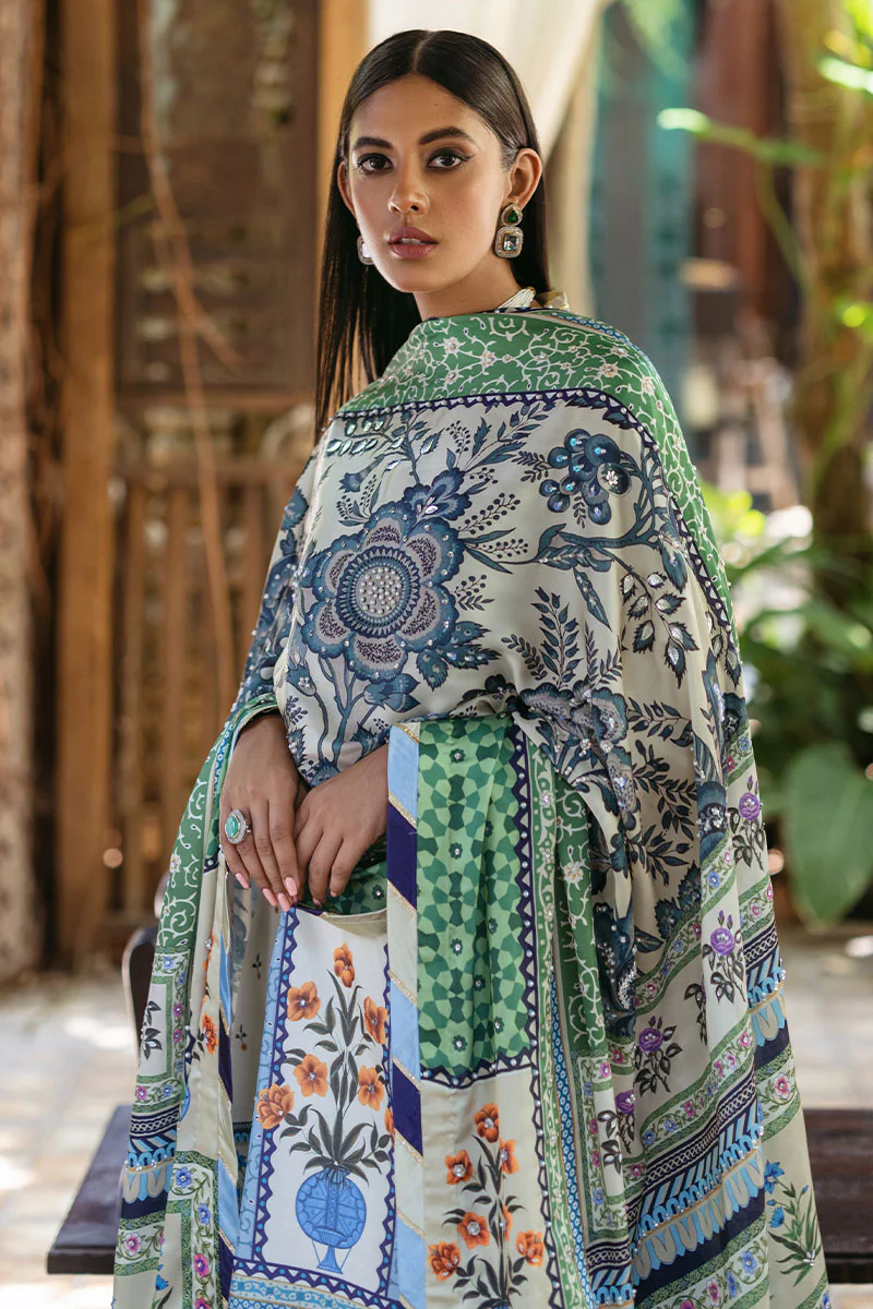 Mushq Silk Collection | Nirvana | | Azure - Image 6