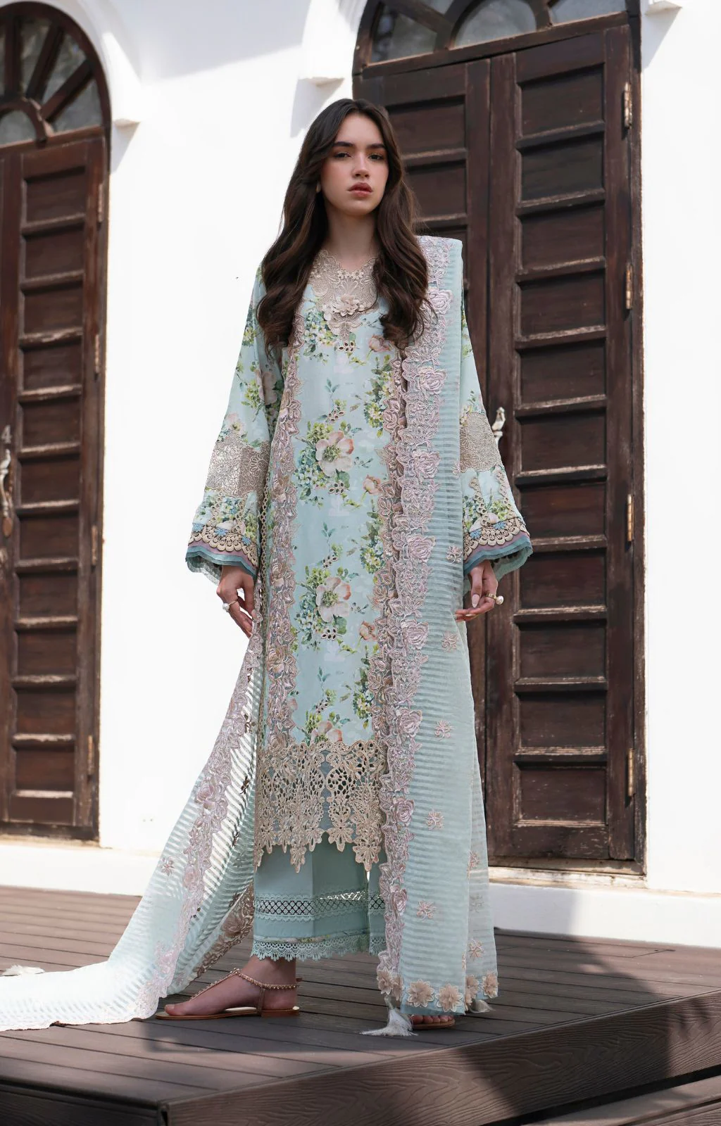 AJR Printkari 25 Lawn | Myrtle