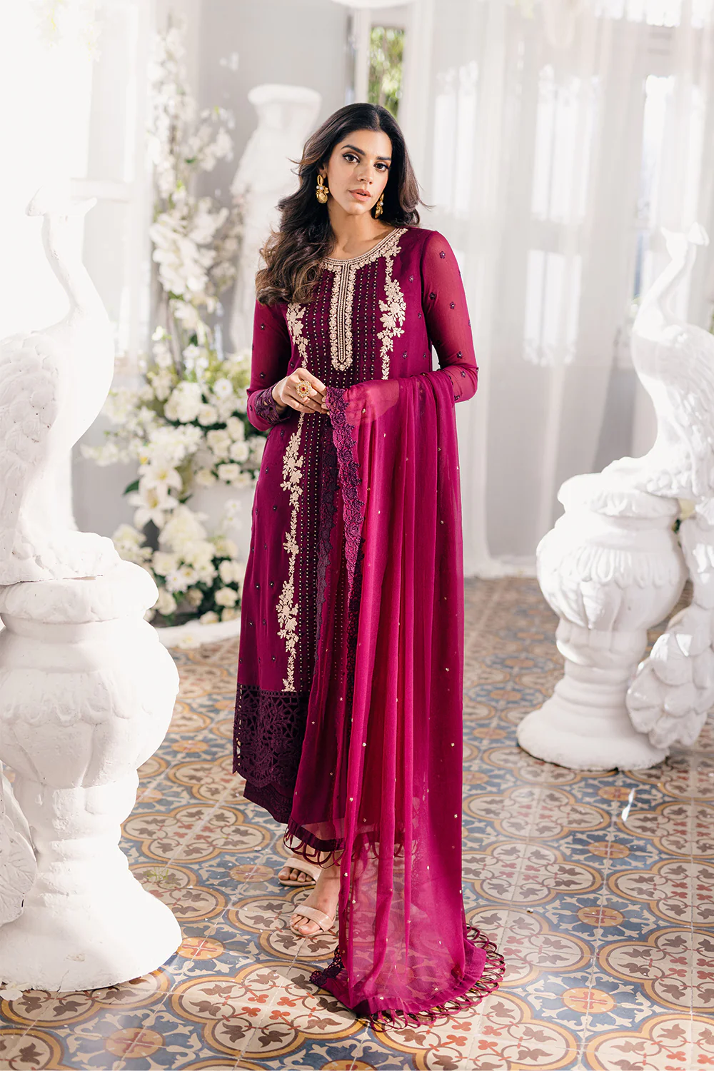 Azure Party Wear Collection 2024 | Merlot Muse