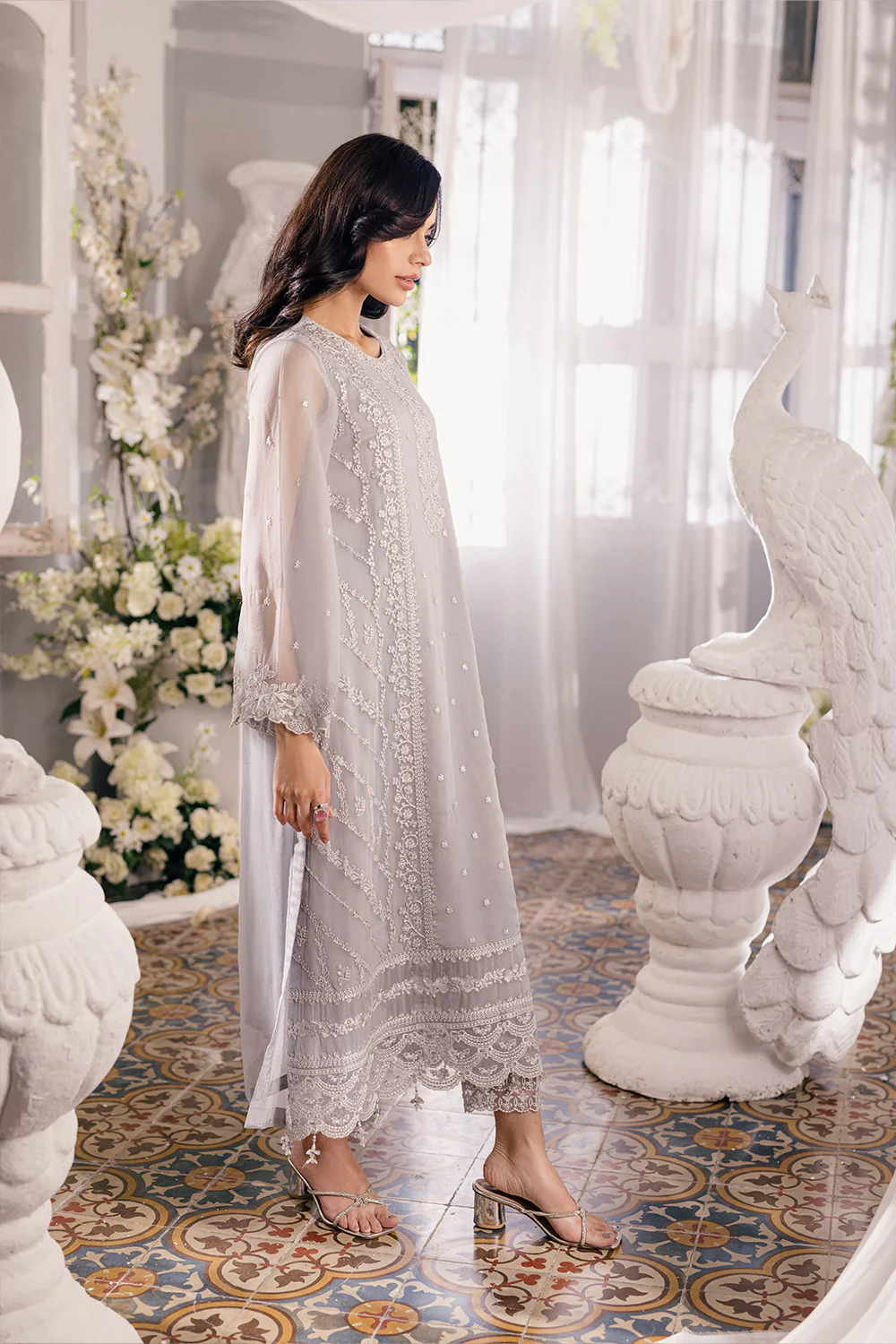 Azure Party Wear Collection 2024 | Moon Storm - Image 3