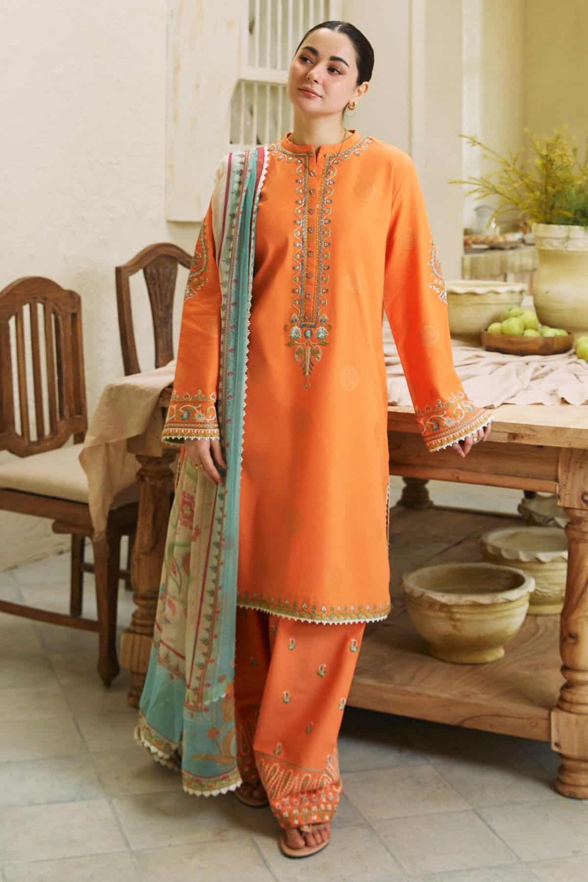 Coco Lawn by Zara Shahjahan 2024 | MORNI - 9B