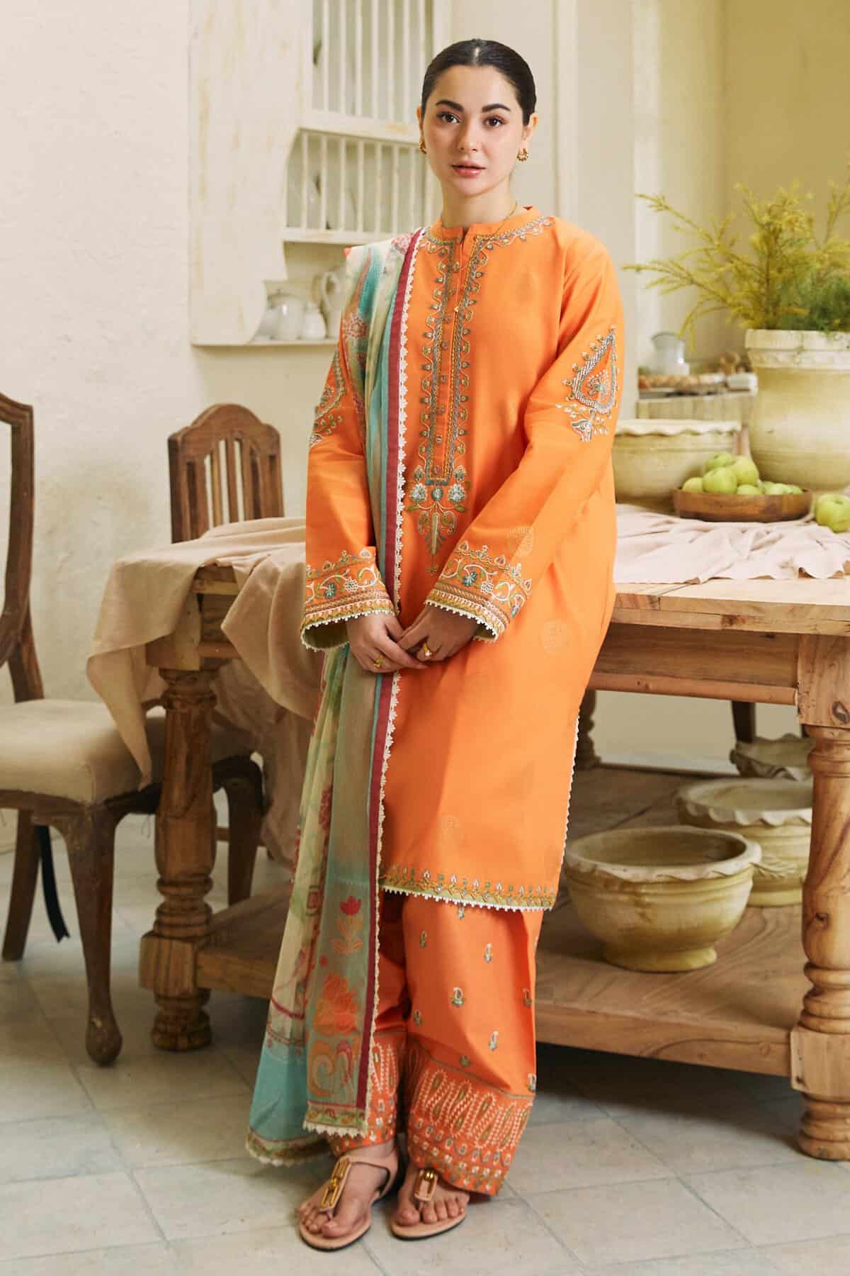 Coco Lawn by Zara Shahjahan 2024 | MORNI - 9B - Image 3